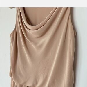 Theory Jaylyn Rove SILK Draped Mini Dress size 4